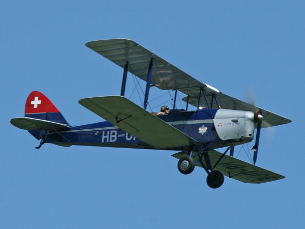 De Havilland DH-60 GIII Gipsy Moth HB-UPE