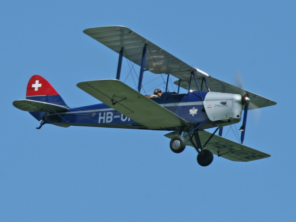 De Havilland DH-60 GIII Gipsy Moth HB-UPE 