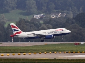 British Airways G-EUPE Airbus A319-131
