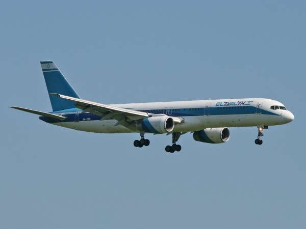 El Al Israel Airlines 4X-EBS Boeing 757-258