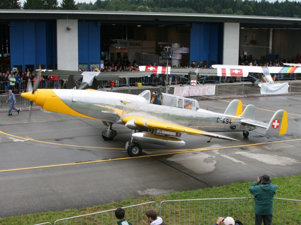 C-3605 HB-RDB ex C-494 der Schweizer Luftwaffe 