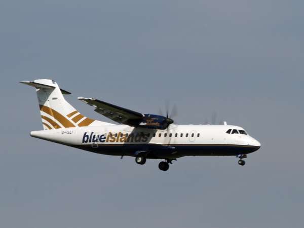 Blue Islands G-ISLF Aerospatiale ATR-42-500 