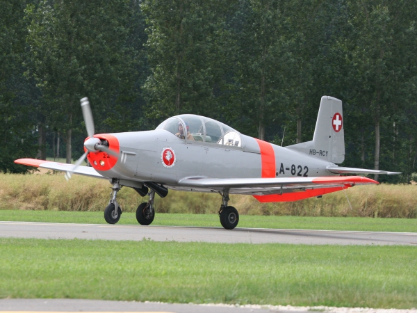 Pilatus P-3 HB-RCY ex A-822 der Luftwaffe 
