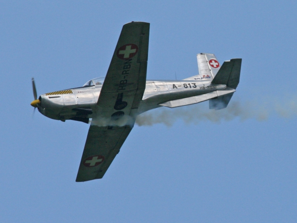 Pilatus P-3.03 HB-RBN ex A-813
